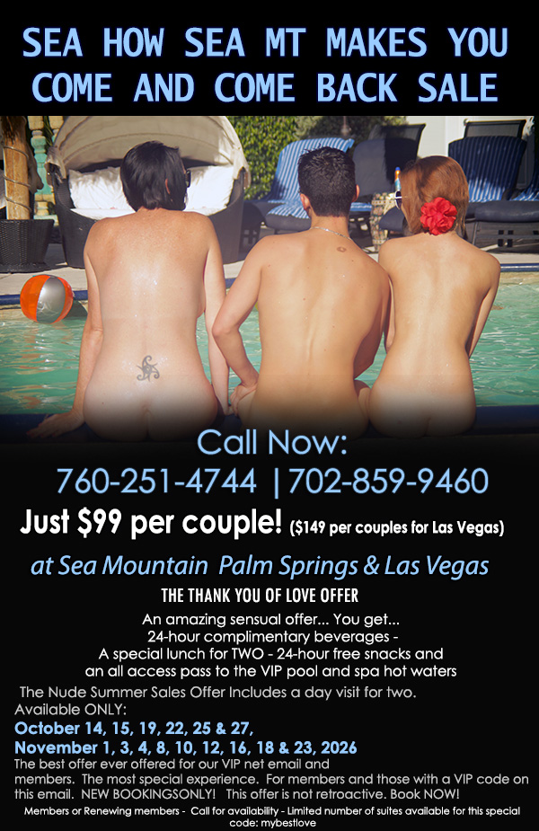 Sea Mountain Nude Lifestyles Spa