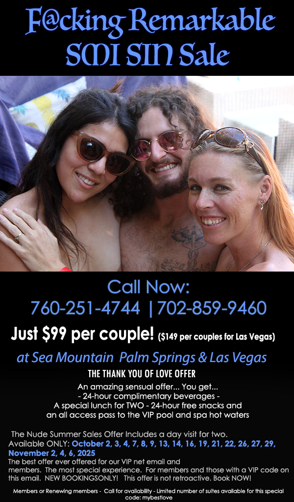 Sea Mountain Nude Lifestyles Spas Offers