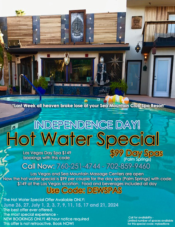 This Week – Sea Mountain Couples Massage in Las Vegas
