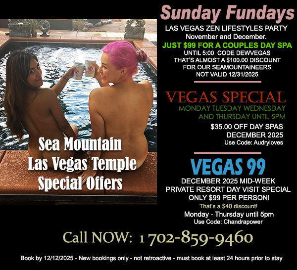 Sea Mountain Nude Lifestyles Spas Offers