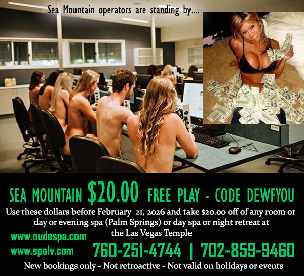Sea Mountain Nude Lifestyles Spas Offers