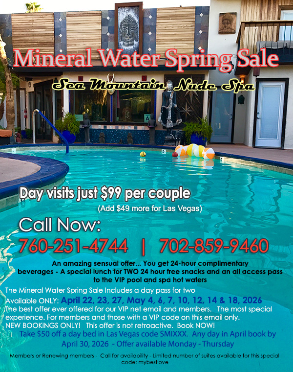 Sea Mountain Nude Lifestyles Spas Offers