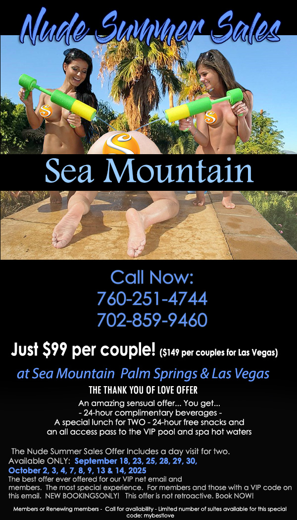 Sea Mountain Nude Lifestyles Spas Offers