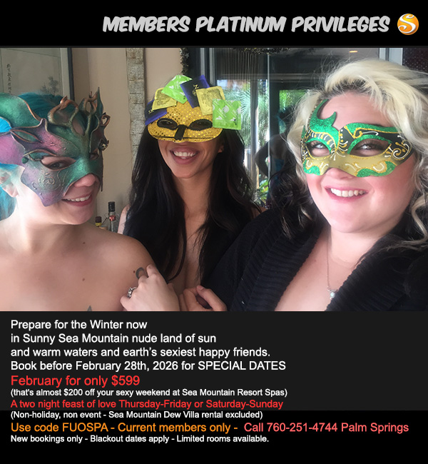 Sea Mountain Nude Lifestyles Spas Offers