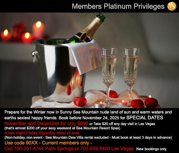 Sea Mountain Nude Lifestyles Spas Offers