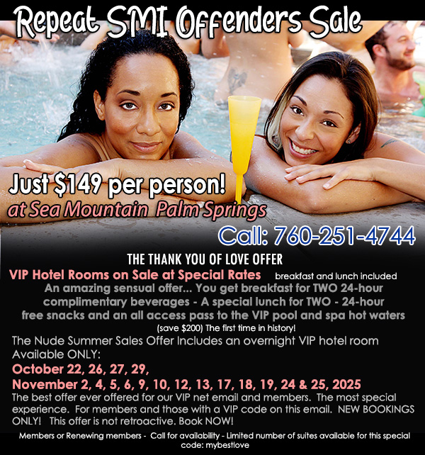 Sea Mountain Nude Lifestyles Spas Offers