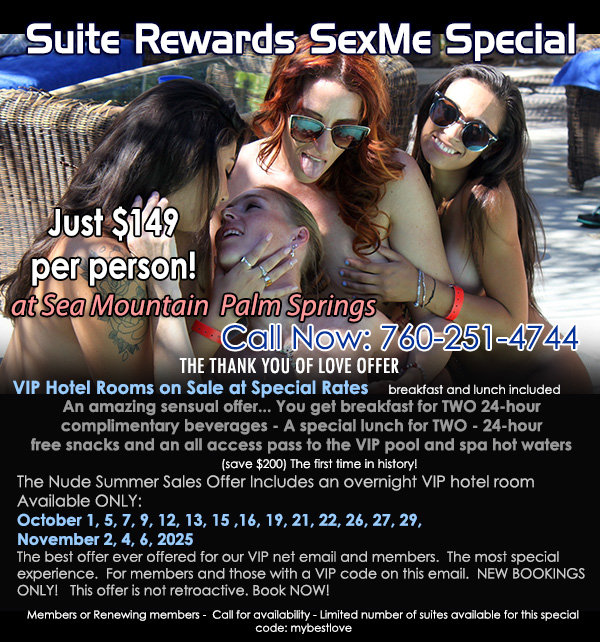 Sea Mountain Nude Lifestyles Spas Offers