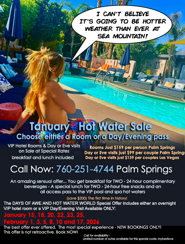 Sea Mountain Nude Lifestyles Spas Offers