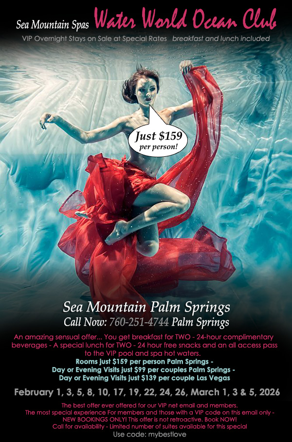 Sea Mountain Nude Lifestyles Spas Offers