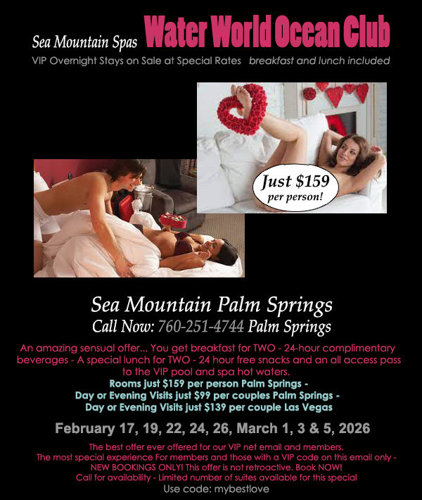 Sea Mountain Nude Lifestyles Spas Offers