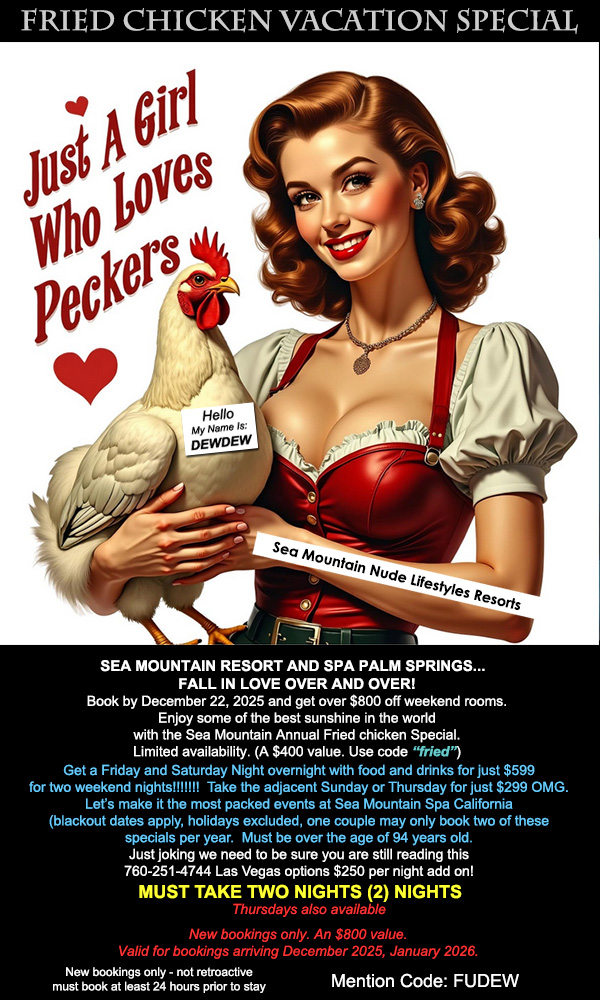 Sea Mountain Nude Lifestyles Spas Offers