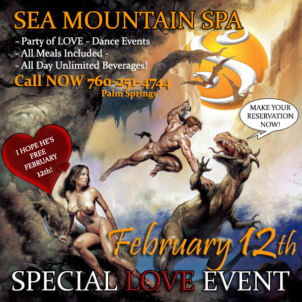 Sea Mountain Valentines LOVE Event February 12